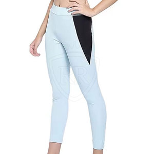 Premium Women <b>Leggings</b> Solid <b>Pattern</b> Breathable Quick Dry Elastic Waist Stylish Design for Gym & Outdoor Activities - Product Image 5
