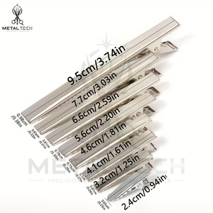 Pinces de sectionnement en acier inoxydable en gros direct usine, différentes tailles, pinces bec de canard professionnelles pour salon de coiffure - Product Image 4