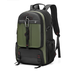 Sac à dos de voyage robuste pour l'extérieur, compartiment à chaussures, mousqueton, résistant à l'eau, 35L - Product Image 5