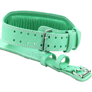 Ceinture de soutien en cuir pour haltérophilie avec sangle réglable, protection professionnelle, design léger et confortable - Product Image 2