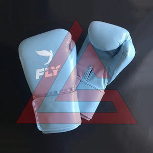 Gants de boxe personnalisés pour le sparring, en cuir de vachette de haute qualité, gants d'entraînement de boxe, protection UV, respirants, fermeture à boucle - Product Image 3