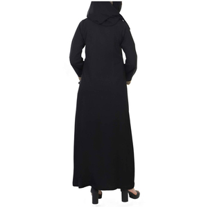 Robe longue décontractée à manches longues pour femme musulmane, grande taille, abaya, robes et abayas pour femmes - Product Image 2