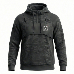 Sweat à capuche tactique moderne d'hiver 100% coton MALUZA INDUSTRIES Collection Premium Édition Performance 2026 ProX - Product Image 1