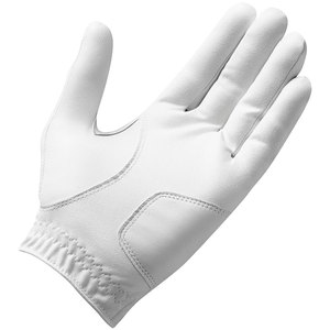 Guantes de golf Stratus Tech premium para hombre, paquete de 2, mano izquierda, cuero genuino, color blanco, talla pequeña para adulto - Product Image 3