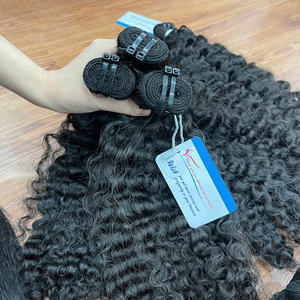 Oferta de Paquete: Cabello Rizado Birmano Natural Súper Doble Trama, Cabello Humano Vietnamita, Envío Inmediato - Product Image 4