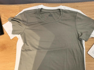 T-shirts pour hommes de haute qualité en gros, blancs, 47% modal, 47% coton, 6% élasthanne, impression personnalisée, t-shirts unis, t-shirts avec logo imprimé - Product Image 5