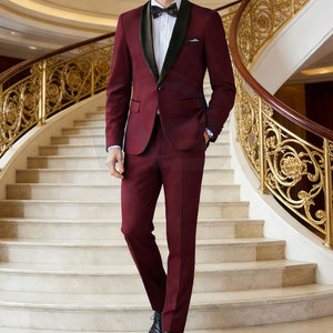 Trajes de esmoquin de diseño clásico para hombre, ropa formal, tela premium, suministro al por mayor, trajes de esmoquin con tamaño, color y diseño personalizados. - Product Image 2