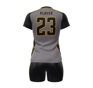Uniformes de voleibol de alta calidad, ropa deportiva al por mayor directa de fábrica para mujeres, los maravillosos kits de voleibol de impresión - Product Image 3