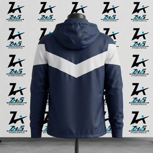 Veste de lacrosse en coton imprimée avec logo personnalisé, vêtement d'extérieur en toile, veste de travail durable, design pour homme - Product Image 2