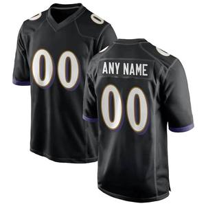 Nouveau Maillot de Football Américain Professionnel 2026 à Manches Courtes Grande Taille 100% Polyester Personnalisable Col en V de Haute Qualité - Product Image 3