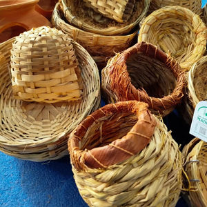 Grass Soil Woven Handmade Breathable Eco-Friendly <b>Bird's</b> Pigeon's Warm Hanging Parrot's Nest Breeding <b>Supplies</b> Outdoor Use - Product Image 1