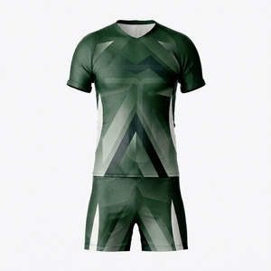 Custom <b>Kids</b> Youth unisex Sublimated Soccer Jersey Short Sleeve Moisture Wicking Fitted Sportswear Set Sports Jerseys - Product Image 1
