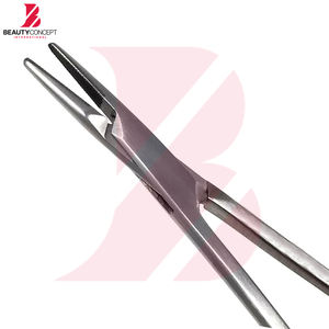 Pinzas Quirúrgicas Kelly de Acero Inoxidable con Mango Dorado, Excelente Proveedor, Servicio OEM ODM, Producto de Primera Calidad - Product Image 5