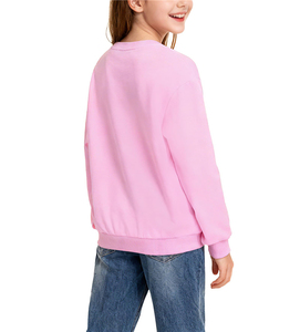 Uniforme Escolar de Manga Larga para Niñas, Color Rosa, Mezcla de Poliéster/Algodón - Product Image 2