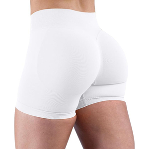 Shorts de Cintura Alta para Yoga y Entrenamiento, Levanta Glúteos, Control de Abdomen, Tela Suave sin Costuras, Fitness - Product Image 4