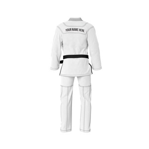 Kimono de Jiu Jitsu de Alto Rendimiento, 380GSM, Ligero, Tejido Perlado, 100% Algodón, Diseño Personalizable, Duradero, de Secado Rápido y Transpirable - Product Image 2