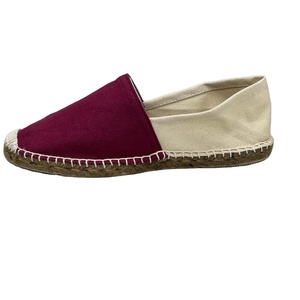 Alpargatas de color sólido de 2 tonos de último diseño de 2022, proveedor indio que ofrece zapatos a un precio de mercado más bajo - Product Image 1