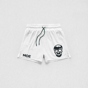 Pantalones Cortos Deportivos Ligeros de Malla para Hombre, Cintura Elástica con Cordón, para Gimnasio y Entrenamiento, Negros, Fabricación por Contrato - Product Image 2