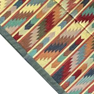 Premium Modern Cotton Flatweave Dhurrie Rug <b>Runner</b> with Customizable Color and Stain Resistant for Kitchen Bedroom Spaces-027 - Product Image 4