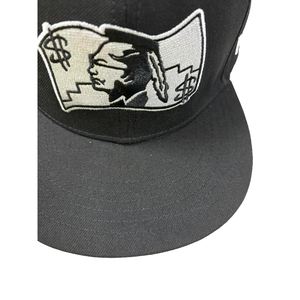 Gorra de Béisbol Hip Hop de 6 Paneles con Bordado de Logotipo de Marca Personalizada, Visera Plana, Cierre a Presión, 100% Poliéster, Unisex - Product Image 5