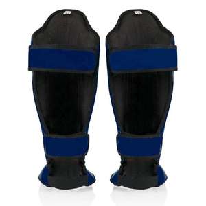Protectores de Espinilleras Fairtex al por Mayor con Logotipo Personalizado, Protección Profesional, Cuero Genuino, Protector de Piernas para Taekwondo, Equipo de Entrenamiento - Product Image 3