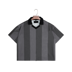 Nouveau style de t-shirt ample imprimé pour homme, polo personnalisé pour homme, vente en gros de vêtements décontractés et sportifs pour homme avec de nouveaux designs - Product Image 1