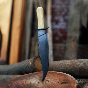 Cuchillos Bowie de Acero Inoxidable Hechos a Mano, Herramienta para Acampar al Aire Libre, Cuchillos Bowie de Supervivencia, Cuchillo de Hoja Fija para Caza - Product Image 3