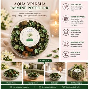 Pot-pourri naturel au jasmin Aqua Vriksha pour la fragrance et la décoration de la maison - Product Image 6