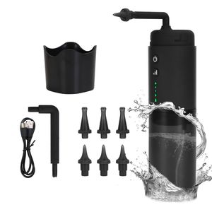 Kit Eléctrico Impermeable IPX7 para Eliminar Cera de Oídos para Adultos, 3 Modos, 6 Puntas de Silicona, Lavador con Chorro de Agua para Eliminar Cera de Oídos - Product Image 1