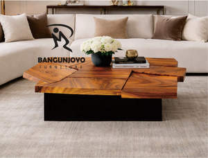 Mesa de centro única de madera de suar - Product Image 3