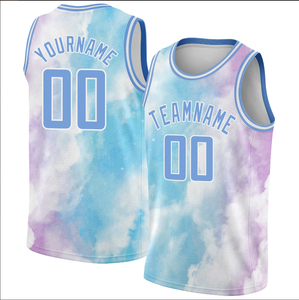 Maillots de basket-ball personnalisés noir et blanc, imprimés par sublimation, anti-bactériens, unisexes, broderie d'équipe pour adultes - Product Image 1