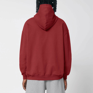 Sudadera con Capucha Minimalista para Hombre, Sudadera Lisa de Diseño Sencillo, Manga Larga, Estilo Casual, Ropa de Marca Privada Personalizada - Product Image 4