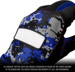 Fawn International Baseball Batting <b>Gloves</b> Short Cuff Custom Logo Padded <b>Leather</b> Ambidextrous Hook Loop XL XXL Professional - Product Image 6