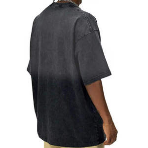 เสื้อยืดลายฟอกสีแบบหนาสองชั้น แขนสั้น - Product Image 1