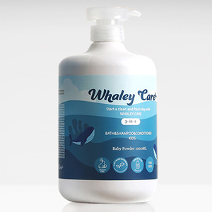 [Danaplan] WhaleyCare All-in-One Bath & <b>Shampoo</b> & Conditioner 1000ml Deep Hydration Clean Care Korea - Product Image 3