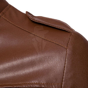 Premium Quality <b>Men</b> <b>Leather</b> Winter <b>Jacket</b> With Soft Lining And Trendy Look Ideal For Winter Seasons - Product Image 4