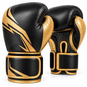 Gants de sparring multi-couches en mousse rembourrée, gants de boxe avec sangle Velcro, gants d'entraînement de sparring en gros - Product Image 1