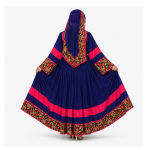 Achetez en ligne une élégante robe de mariée afghane de styliste, faible MOQ, prix raisonnables, design tendance, robe afghane Kuchi à vendre. - Product Image 5