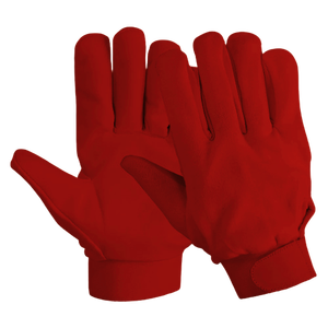 Soft Goat Grain Leather Heavy Duty Industrial Safety <b>Gloves</b> Comfortable Breathable Long Lasting Fireproof Anti-Static Adjustable - Product Image 4