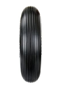 Neumático de repuesto para carretilla de jardín, sin cámara, de poliuretano y acero, 4.8 4.00 8, sin freno, venta al por mayor - Product Image 3