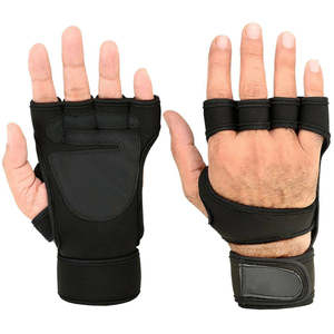 Gants de musculation avec coussinets de préhension pour la paume et support de poignet, pour la gym et le fitness, avec services OEM ODM - Product Image 6