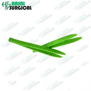 Pince à épiler en plastique jetable de matériel médical sûr et sain habillant le forceps Offres Spéciales l'OIN de la CE approuvée - Product Image 3