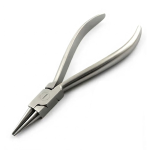 Alicates de Ortodoncia de Punta Redonda para Moldear y Doblar Alambres, Instrumento de Ortodoncia de Acero Inoxidable - Product Image 2