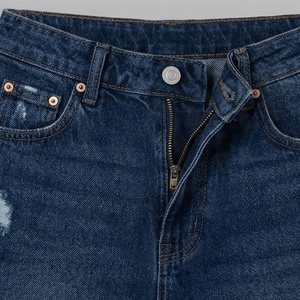 Customized Solid Color Denim Comfortable Shorts For Girls Trending Party Dance Adult Women Premium Casual Wear <b>Cloth</b>_1 - Product Image 4