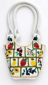 Sac à main brodé en coton fait main avec perles, élégant pour femme, idéal pour les mariages et festivals – Disponible - Product Image 3
