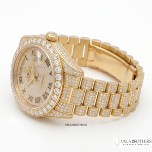 Reloj de Lujo con Diamantes Moissanite para Hombre y Mujer, Estilo Hip Hop, Brillante, de Diseño Premium - Product Image 4