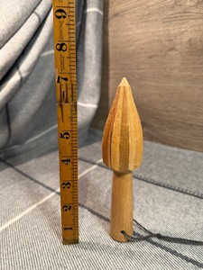 Wooden Manual Lemon Reamer Juicer Dishwasher Safe <b>Kitchen</b> <b>Accessory</b> - Product Image 2
