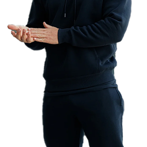 Conjunto Deportivo Unisex de Invierno en Algodón Ecológico, Resistente al Viento, Tallas Grandes, Ligero y Transpirable, Pantalones y Sudadera de Primera Calidad - Product Image 5