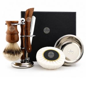Kit de Navaja de Afeitar de Madera - Product Image 1