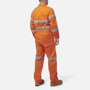 Combinaisons de travail de sécurité unisexes personnalisables, confortables, respirantes, haute visibilité, anti-déchirure, certifiées CE, vente en gros, uniformes 2025 - Product Image 3